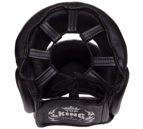 Шолом боксерський з бампером шкіряний TOP KING Pro Training S-XL кольори в асортименті