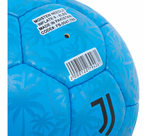 Мяч футбольный BALLONSTAR JUVENTUS №5 PU синий