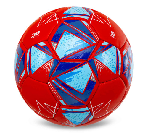 М'яч футбольний BALLONSTAR BAYREN №5 PU червоний-синій
