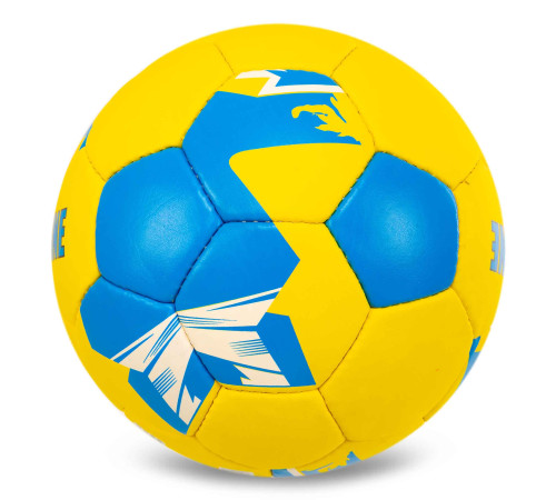 Мяч футбольный BALLONSTAR UKRAINE №5 PU желтый-голубой
