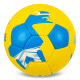 Мяч футбольный BALLONSTAR UKRAINE №5 PU желтый-голубой