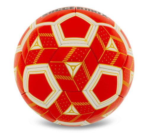 М'яч футбольний SOCCERMAX ARSENAL №5 PU червоний
