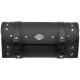 Кофр-тубус Батон передній для мотоцикла з екошкіри Tool Bag HARLEY DAVIDSON 1шт 30х12х9см чорний