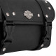 Кофр-тубус Батон передній для мотоцикла з екошкіри Tool Bag HARLEY DAVIDSON 1шт 30х12х9см чорний