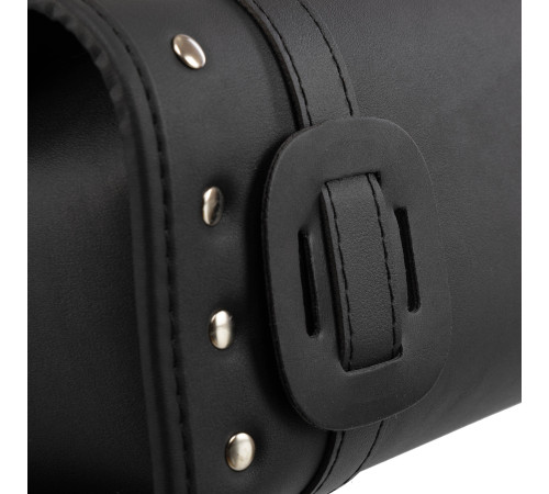 Кофр-тубус Батон передній для мотоцикла з екошкіри Tool Bag HARLEY DAVIDSON 1шт 30х12х9см чорний