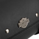 Кофр-тубус Батон передній для мотоцикла з екошкіри Tool Bag HARLEY DAVIDSON 1шт 30х12х9см чорний