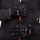Моторукавиці короткі для міста із захистом MADBIKE M-XXL чорний
