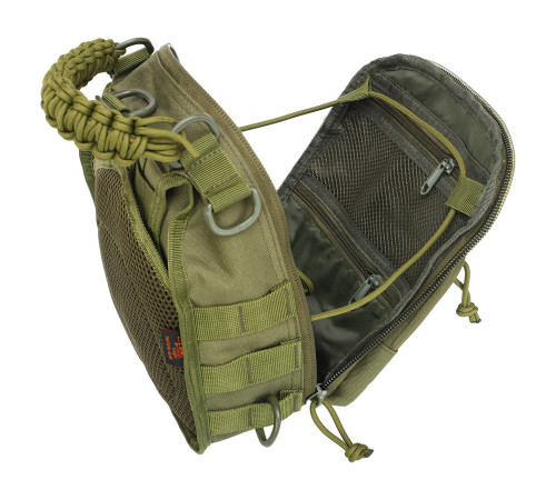Сумка-слінг тактична з однією лямкою SILVER KNIGHT розмір 25x10x19см 5л кольори в асортименті