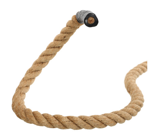 Канат для кросфіту Combat Battle Rope Zelart 15м коричневий