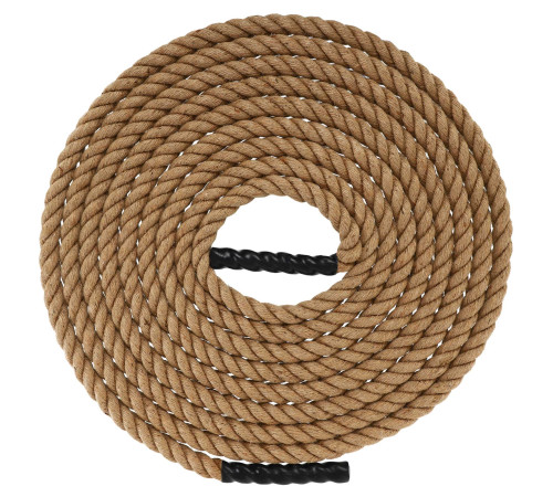 Канат для кросфіту Combat Battle Rope Zelart 15м коричневий