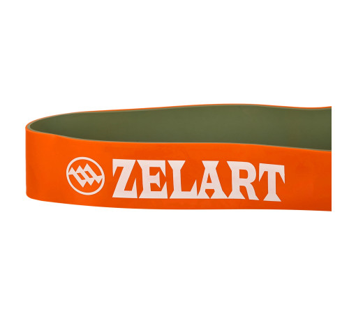 Резина петля для подтягиваний и тренировок лента силовая двухслойная Zelart DUAL POWER BAND цвета в ассортименте