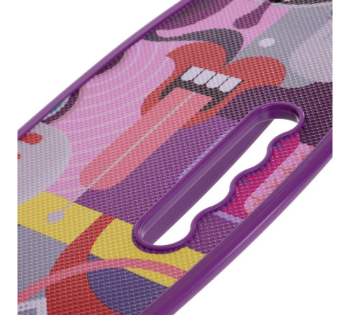 Пенні борд Penny Board круїзер пластиковий з колесами які світяться та ручкою для перенесення 24" SP-Sport бузковий