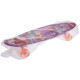 Пенні борд Penny Board круїзер пластиковий з колесами які світяться та ручкою для перенесення 24" SP-Sport бузковий