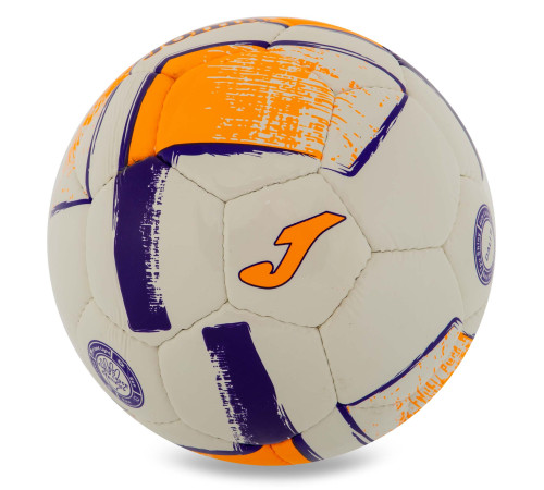 М'яч футбольний Joma DALI II №5 білий-помаранчевий