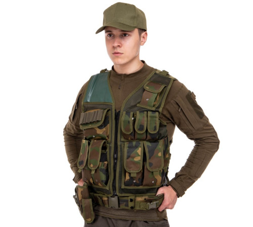 Розвантажувальний жилет універсальний на 8 кишень Military Rangers кольори в асортименті