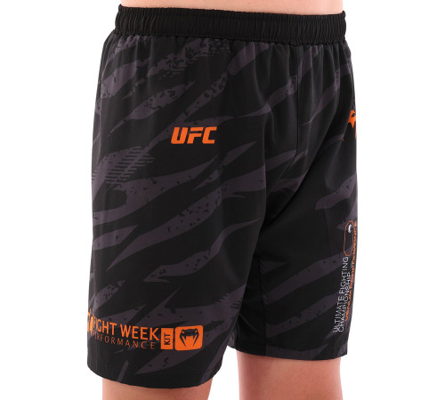 Шорти для змішаних єдиноборств дитячі ММА VNM UFC FIGHT WEEK 3XS-L чорний