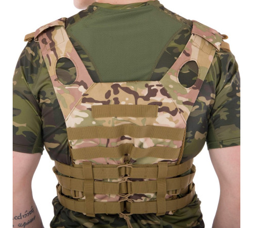 Плитоноска для бронепластин із системою MOLLE Military Rangers кольори в асортименті