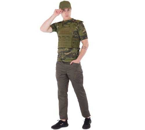 Плитоноска для бронепластин із системою MOLLE Military Rangers кольори в асортименті