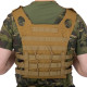 Плитоноска для бронепластин із системою MOLLE Military Rangers кольори в асортименті
