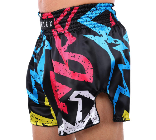 Шорти для тайського боксу та кікбоксингу FAIRTEX S-XL чорний