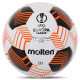 Мяч футбольный MOLTEN UEFA EUROPA LEAGUE №5 PU белый-черный-оранжевый
