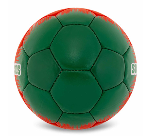М'яч футбольний SOCCERMAX LIVERPOOL №5 PU зелений-червоний