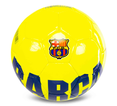 М'яч футбольний BALLONSTAR BARCELONA CRYSTAL №5 PU жовтий