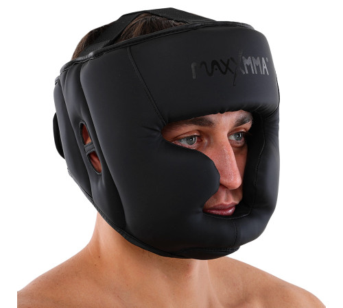 Підшоломник боксерський MAXXMMA чорний
