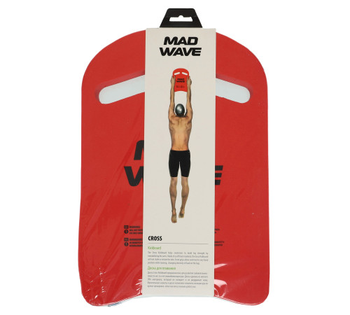 Дошка для плавання MadWave CROSS кольори в асортименті