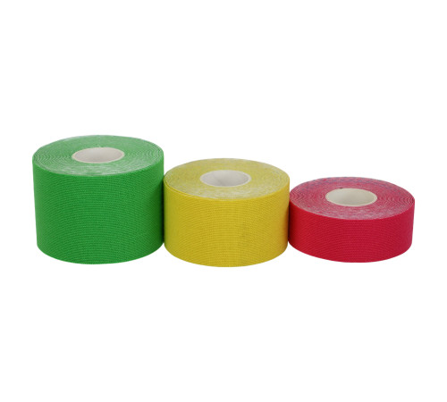 Кінезіо тейп для обличчя та тіла Kinesio tape SP-Sport розмір 5смх5м кольори в асортименті
