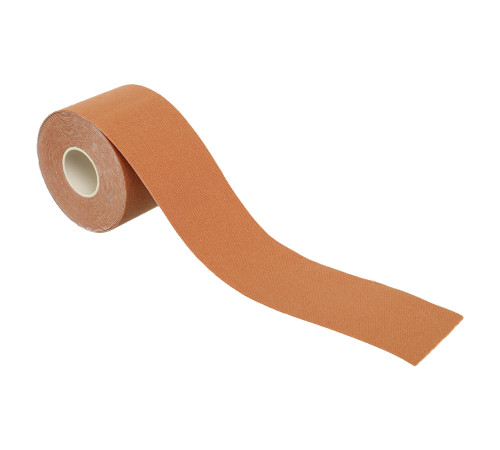 Кінезіо тейп для тейпування грудей Kinesio tape BOOB SP-Sport розмір 5смх5м бежевий