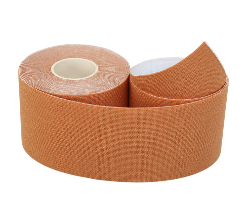 Кінезіо тейп для тейпування грудей Kinesio tape BOOB SP-Sport розмір 5смх5м бежевий