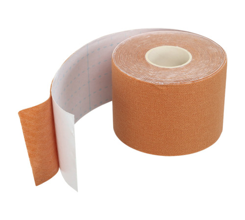 Кінезіо тейп для тейпування грудей Kinesio tape BOOB SP-Sport розмір 5смх5м бежевий