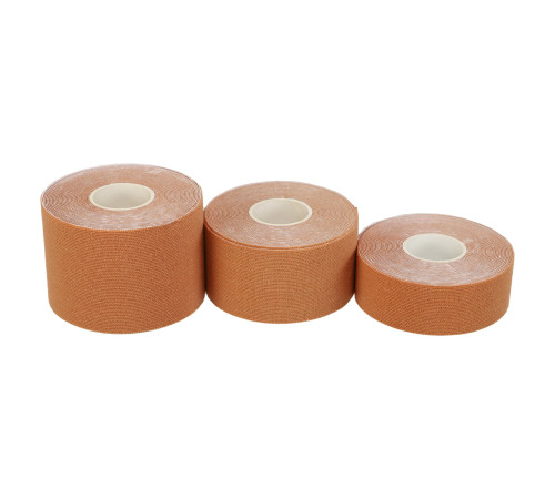 Кінезіо тейп для тейпування грудей Kinesio tape BOOB SP-Sport розмір 5смх5м бежевий