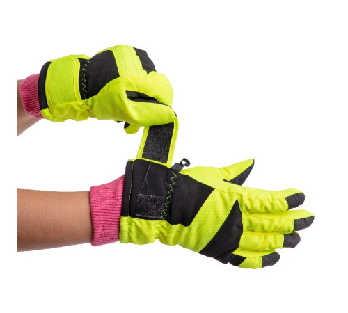 Перчатки лыжные детские зимние SP-Sport M-XL цвета в ассортименте