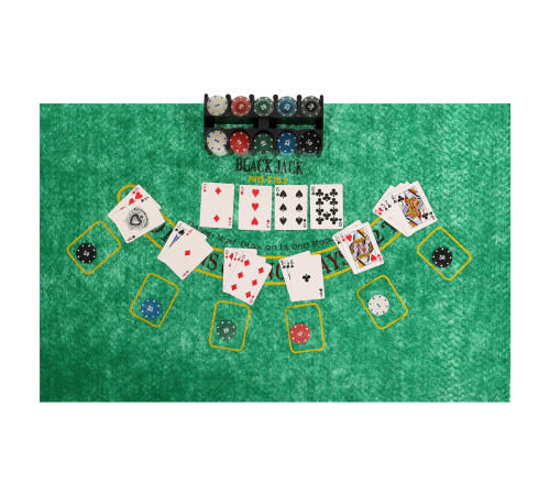 Набір для покеру в металевій коробці Poker game set SP-Sport 300 фішок