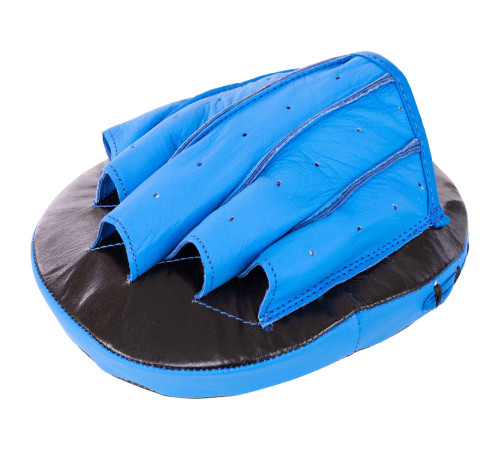 Міні-лапа боксерська зігнута тренувальна шкіра FAIRTEX 20x17x4.5см 2штуки кольори в асортименті