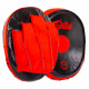 Міні-лапа боксерська зігнута тренувальна шкіра FAIRTEX 20x17x4.5см 2штуки кольори в асортименті