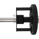 Рукоятка двойная ручка для блочного тренажера Close-Grip Cable and Landmine Attachment Zelart черный