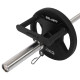Рукоятка двойная ручка для блочного тренажера Close-Grip Cable and Landmine Attachment Zelart черный