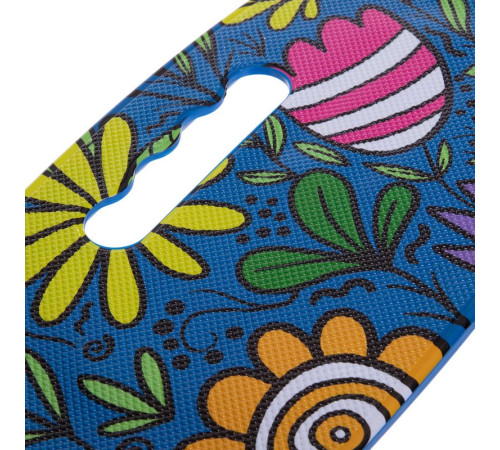Пенні борд Penny Board круїзер пластиковий з колесами які світяться та ручкою для перенесення 24" SP-Sport синій