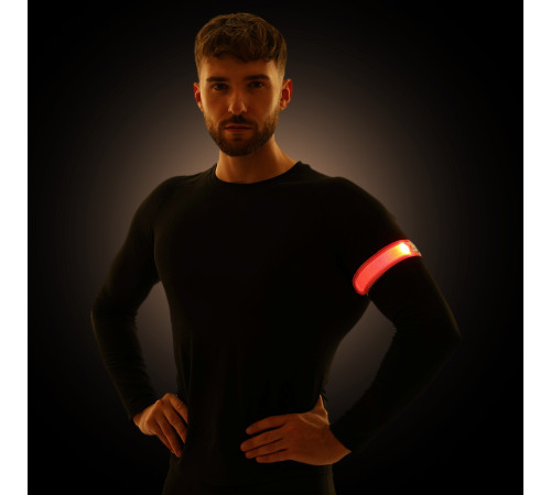 Слеп-браслет світловідбиваючий флікер з LED SEEYU