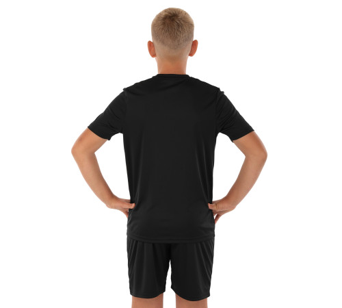 Форма футбольна комплект футболка та шорти Joma PHOENIX III 4XS-2XL чорний-білий