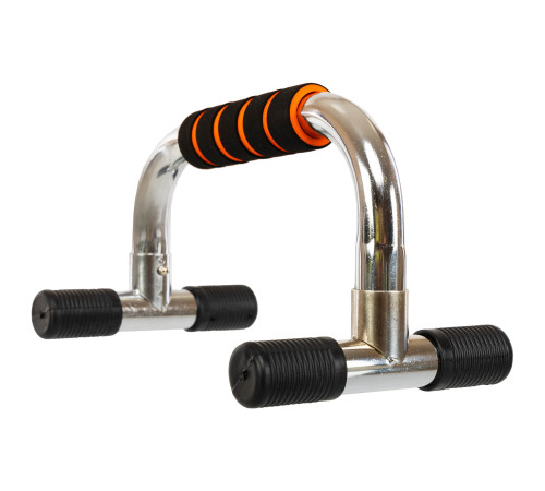Упори для віджимань 2штуки SP-Sport PUSH-UP BAR 15x25см сірий-жовтий
