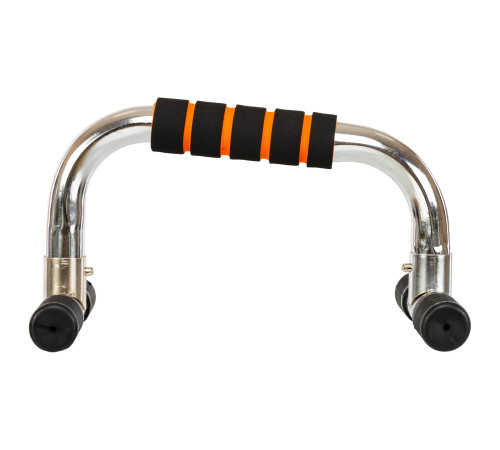 Упори для віджимань 2штуки SP-Sport PUSH-UP BAR 15x25см сірий-жовтий