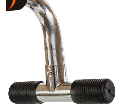 Упори для віджимань 2штуки SP-Sport PUSH-UP BAR 15x25см сірий-жовтий
