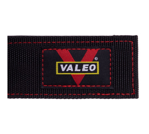 Манжет для тяги на руки и ноги с ремнем для пятки VALEO 1шт черный