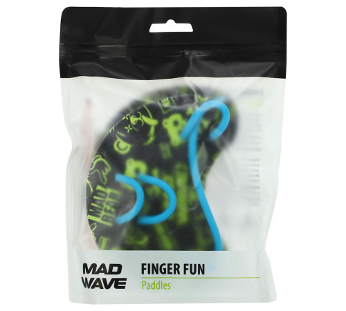 Лопатки на пальці для плавання MadWave FINGER FUN кольори в асортименті