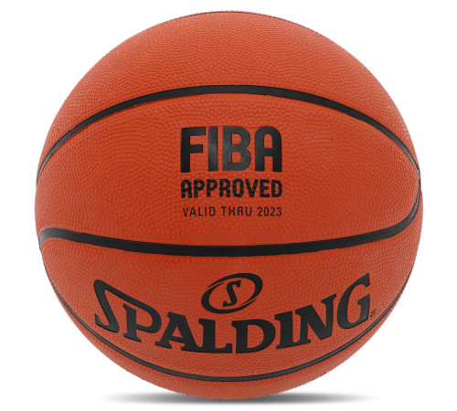 Мяч баскетбольный резиновый SPALDING TF-150 VARSITY размер 5 оранжевый