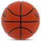 М'яч баскетбольний гумовий SPALDING NEVERFLAT HEX розмір 7 помаранчевий